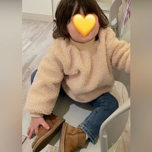 Zara Kids Shearling Sweater 4-5YRS